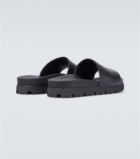 farfetch Prada slides